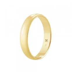 Alianza Oro 4mm Personalizable