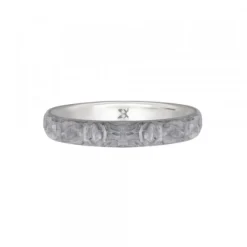 Anillo Carbono Gris y Titanio Personalizable