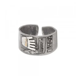 Anillo Irulegi Plata y Lámina de Oro