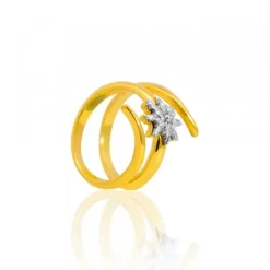 Anillo Tximist de Plata Bicolor