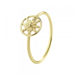 Anillo Zero Oro 18kt. Talla 11