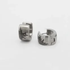Aro Acero Mate Grueso y Eguzkilore 13mm