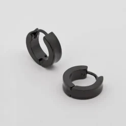 Aro Acero Negro Grueso 13mm