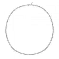Cadena Cubana de Plata 5mm