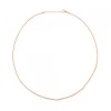 Cadena Forza Plata Rosa 0.60 Eguzkilore
