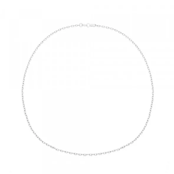 Cadena Oro Blanco 18kt. 0.40