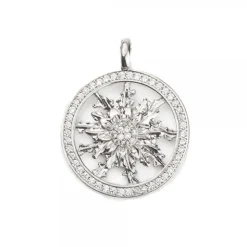 Cerco Eguzkilore Plata y Circonitas Personalizable