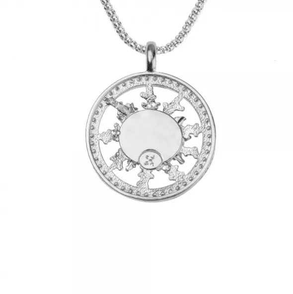 Cerco Eguzkilore Plata y Circonitas Personalizable