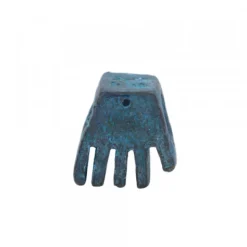 Charm Mano de Irulegi de Plata Oxidada