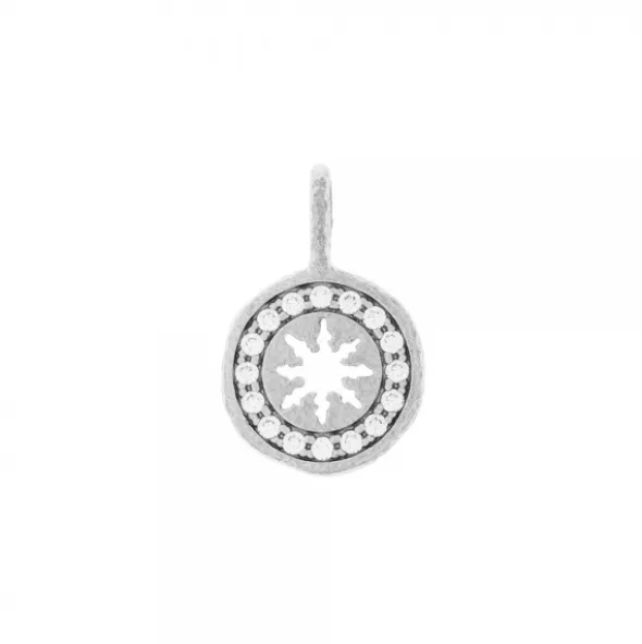 Colgante B1 Plata y Circonitas