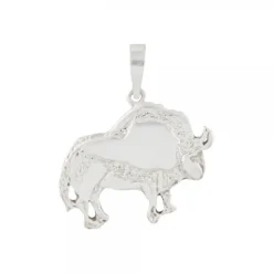 Colgante Bisonte Santimamiñe Plata