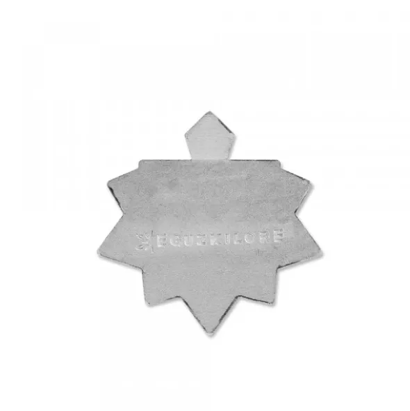 Colgante Ciudadela de Plata con láminas de Oro