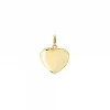 Colgante Corazón Oro Hueco 8mm