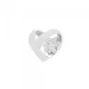 Colgante Corazón San Valentín de Plata