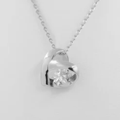 Colgante Corazón San Valentín de Plata