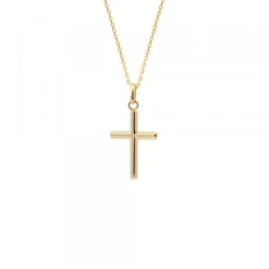Colgante Cruz Oro 16mm