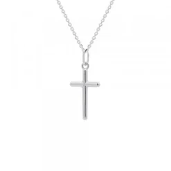 Colgante Cruz Plata 22mm