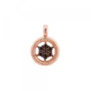 Colgante de Plata Rosa Orla con Circonitas