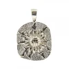 Colgante Eguzkilore Chapa Plata 31mm