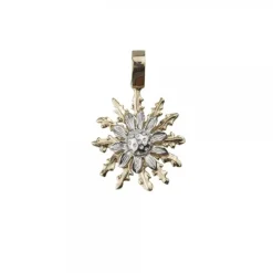Colgante Eguzkilore Oro Bicolor 21mm