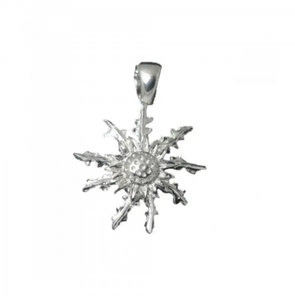 Colgante Eguzkilore Plata 29mm