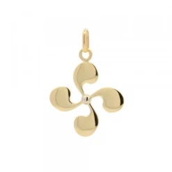Colgante Lauburu Oro 21mm Personalizable