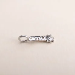 Colgante Letras Ama Plata
