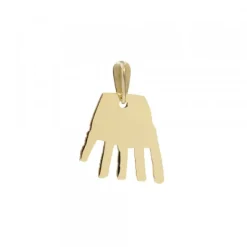 Colgante Mano Irulegi Oro 20mm