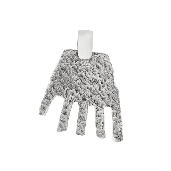 Colgante Mano Irulegi Plata 30mm