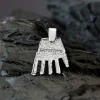 Colgante Mano Irulegi Plata 20mm