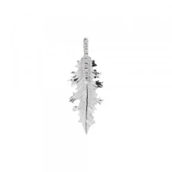 Colgante Mari Mini Plata y Circonitas Blancas