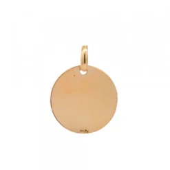 Colgante Medalla Mountain Plata Dorada Personalizable