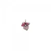 Colgante Mini Mari Lore Plata y Circonitas Rosas