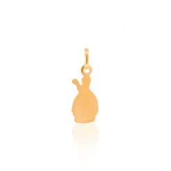 Colgante Mini San Fermín Oro 17mm Personalizable