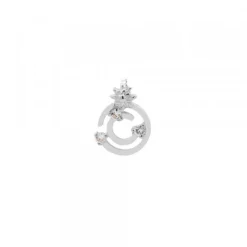 Colgante Zurrunbilo Plata y Circonitas