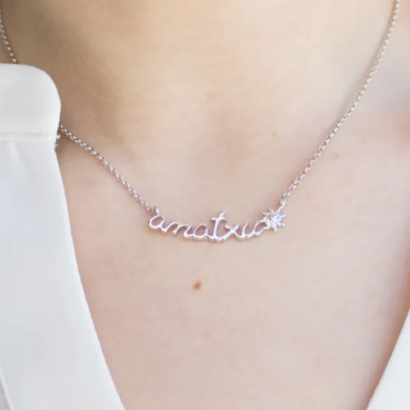 Collar Amatxu Plata