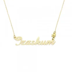 Gargantilla Izena 6 Letras Oro 18kt. Personalizable