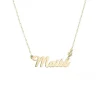 Gargantilla Izena 5 Letras Oro 18kt. Personalizable