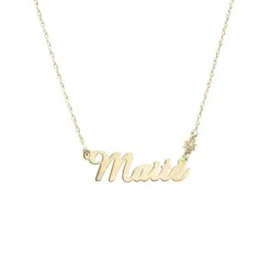 Gargantilla Izena 5 Letras Oro 18kt. Personalizable