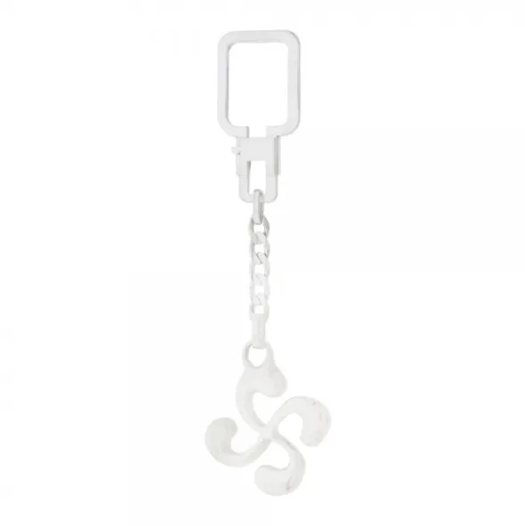 Llavero Lauburu Plata Personalizable