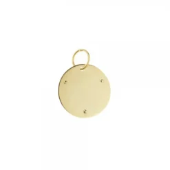 Medalla Eguzkilore Oro Bicolor 15mm