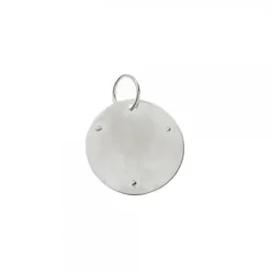 Medalla Eguzkilore Oro Blanco 18mm