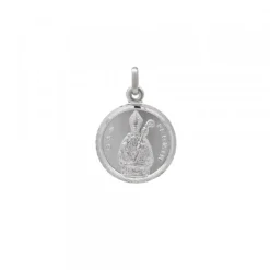 Medalla San Fermín Plata 17mm Personalizable