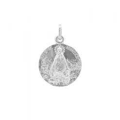 Medalla Virgen Aranzazu Plata 17mm