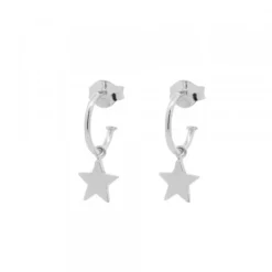 Pack Colgante y Pendientes Estrella de Plata