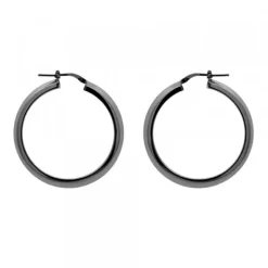Pendientes Aro de Rutenio 30mm