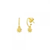 Pendientes Aro Eguzkilore Dorados 10mm
