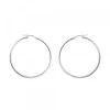 Pendientes Aro Grande de Plata 45mm