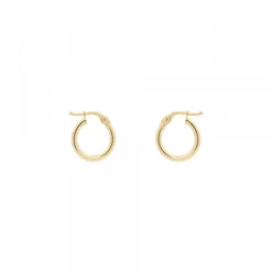 Pendientes Aro Oro Amarillo 18kt.