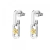 Pendientes Bayona Largos Plata